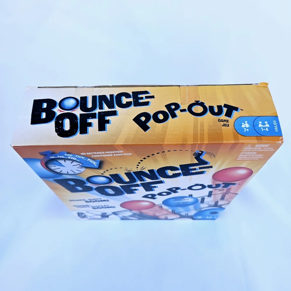Mattel Bounce-Off Pop-Out Ball Bouncing Game For Family, Adults And Game Night